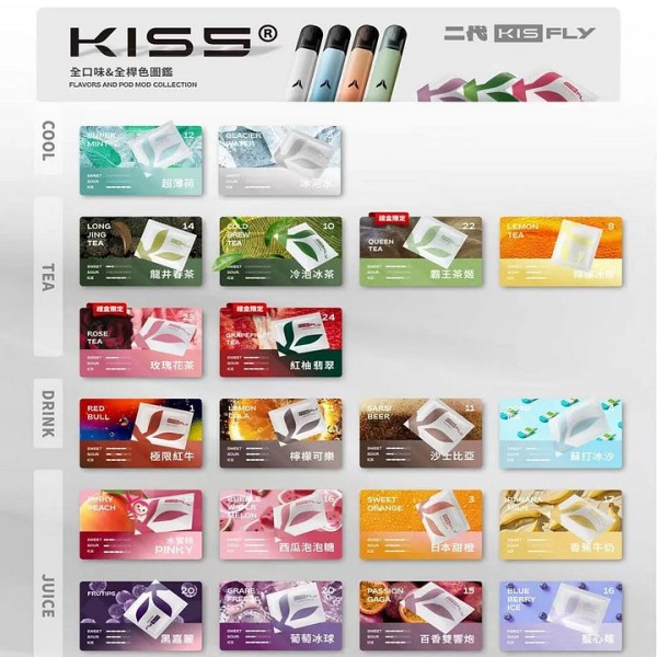 KIS5鎧斯-FLY特仕版五代專用煙彈 KIS5煙彈 1顆裝 kis5官網 新鮮日期 8/28